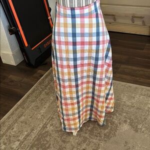 Colorful Plaid Women's Skirt